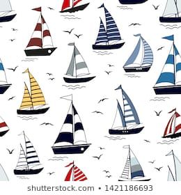 Stock Photo and Image Portfolio by Rouz | Shutterstock Boat Silhouette, Boat Cartoon, Butterfly Black And White, Nautical Quilt, Nautical Wallpaper, Boat Drawing, Nautical Crafts, Applique Embroidery Designs, Kids Prints