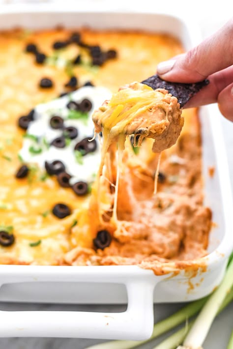 Trash Dip Recipe, Mexican Bean Dip, Mexican Dip Recipes, Texas Trash Dip, Bake Beans, Texas Trash, Superbowl Food, Super Bowl Snacks, Recipe Mexican