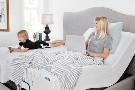 Support your mattress (and your back) with the best bed frame to suit your space, decor, and budget. | The Best Bed Frames for Support and Elevation Small Modern Living Room, Adjustable Bed Base, Adjustable Bed Frame, Charging Stations, Adjustable Bed, Target Home Decor, Hospital Bed, French Home Decor, Bed Base