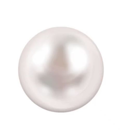 Pearl Pfp, Pfp Blue, Plastic Resin, Pearl White, Beads