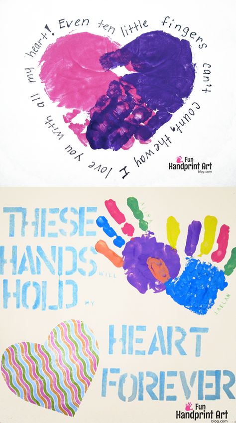 Mother's Day Handprint Crafts with cute poems Hand Print Heart Crafts For Kids, Craft For Grandparents Day, Grandparents Day Crafts For Kids, Handprint Heart, Footprint Heart, Grandparents Day Crafts, Diy Mother's Day Crafts, Infant Room, February Crafts