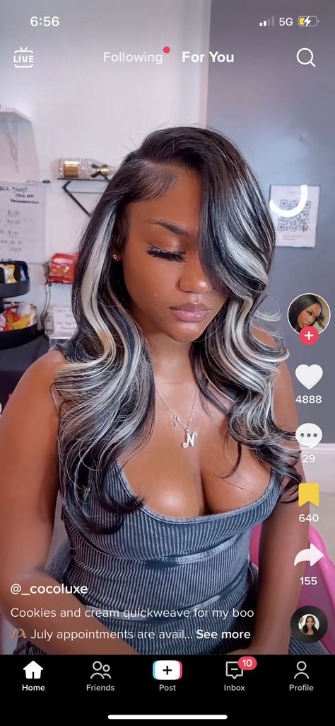 Cookies And Cream Hair Color, Cookies And Cream Hair, Cream Hair Color, Cream Hair, Hair Laid, Birthday Dinner, Hair Cream, Birthday Dinners, Cookies And Cream