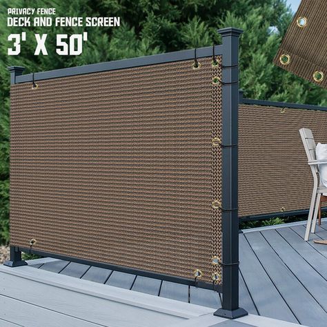 Rope Screen, Privacy Deck, Deck Screen, Cheap Privacy Fence, Privacy Screen Deck, Diy Privacy Screen, Deck Fence, Patio Privacy Screen, Deck Privacy