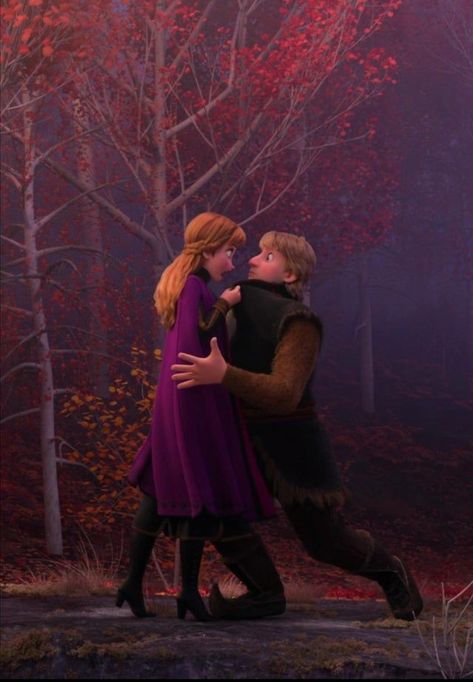 Frozen 2 Anna And Kristoff, Kristoff And Anna, Frozen Anna And Kristoff, Anna And Kristoff, Kristoff Frozen, Anna Kristoff, Disney Romance, Frozen Love, Frozen Fan Art