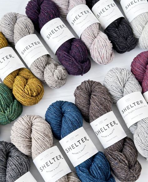 We're back from our Labor Day break- so in our book, that means it's fall now! ;)⁠ ⁠ And happily, Brooklyn Tweed Shelter is restocked and ready for fall sweater knitting!⁠ ⁠ Shelter is an all-American yarn that's ideal for sweaters. Its woolen-spun construction keeps the yarn light and lofty and gives it the ability to hold body warmth close without being too heavy to wear.⁠ ⁠ What's more, Shelter comes in a stunningly broad and rich palette of tweedy, fleece-dyed colors that are gender-neutr... Us Labor Day, Brooklyn Tweed, Sweater Knitting, Ready For Fall, We're Back, Fall Sweater, It's Fall, Fall Sweaters, Labor Day