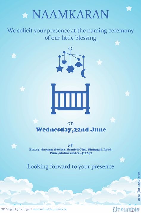 https://www.untumble.com/uploads/freewhatsappinvite/Boy-Namkaran-Invitation-Cards---Blue-Naming-Ceremony-Invitation-card---Free-Animated-invite-carduntumble-custom-design-20-Jun-2022-09-55-51.gif Namakaranam Invitation, Baby Naming Ceremony Invitation Cards, Naming Ceremony Invitation Card Template, Namkaran Invitation Card, Ceremony Invitation Card, Naming Ceremony Invitation, Reception Stage, Reception Stage Decor, Cradle Ceremony