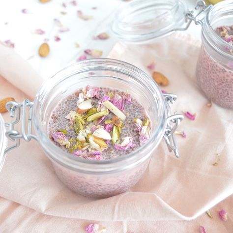 Rose Cardamom Chia Pudding – RAVS KITCHEN Chia Seed Recipes Pudding, Dessert Alternatives, Rose Flavored, Chia Seed Recipes, Recipes Smoothies, Chia Pudding Recipes, Cooking Tutorials, Cardamom Powder, Nuts & Seeds