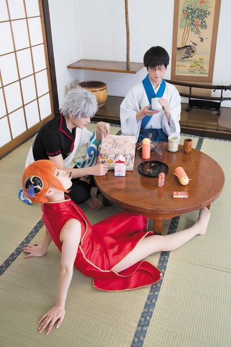 #Gintama #Cosplay Gintama Cosplay, Kagura Gintama, Gintama Kagura, Sorachi Hideaki, Gintama Wallpaper, Sakata Gintoki, Asian Cosplay, Odd Jobs, Comedy Anime