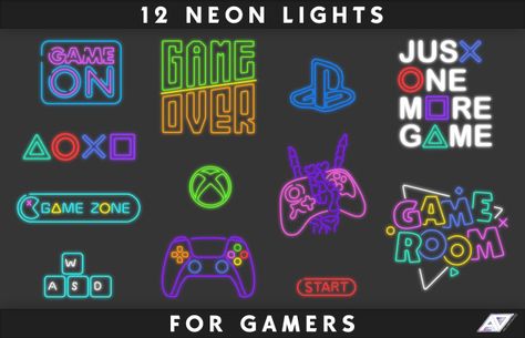 Light Games, The Sims 4 Download, Sims 4 Cc Furniture, Gamer Room, Sims 4 Build, Sims 4 Game, Gaming Room, Sims 4 Cc Finds, Neon Lights