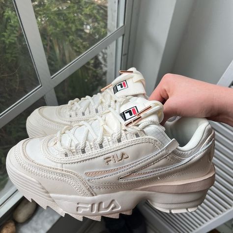 Fila Disruptor II EXP X Barneys New York - Women’s 8.5 Outfits Aesthetic Ideas, Fila Disruptor Ii, Fila Disruptor, Fila Disruptors, Fila Shoes, Aesthetic Ideas, Barneys New York, Outfits Aesthetic, Moving Forward