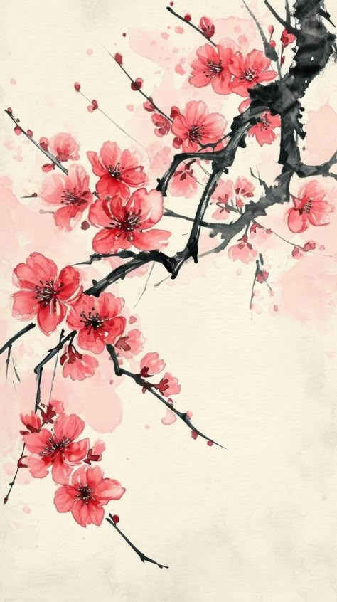 Blossom flower cherry plant | Premium AI-generated image Denim Painting, Cherry Plant, Cherry Blossom Painting, Cherry Blossom Art, Vector Background Pattern, Free Business Card Mockup, Anime Figurines, Business Card Maker, Beautiful Flowers Pictures