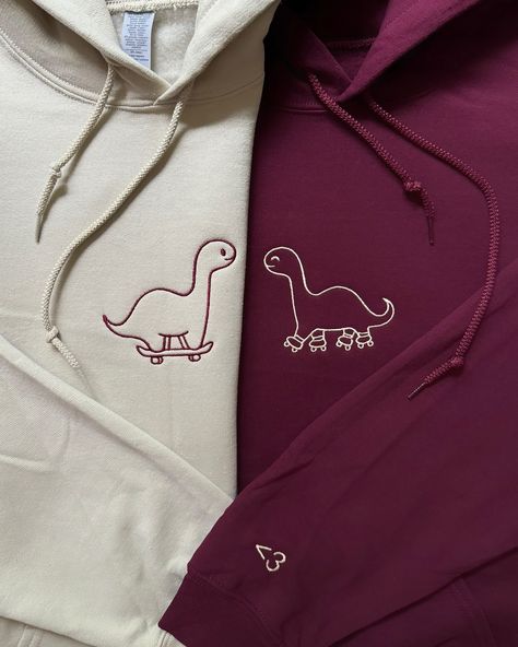 If they sent this to you, they wanna get matching hoodies🤭💕 Trio sets coming soon, as requested by many of you!!✨ Which one would you get?💖 This gift is something they will wear forever & when they wear it they’ll be reminded of how much love & appreciation you have for them🫶🏼 SHOP NOW~Link in bio<3 ~~ #anniversary #anniversarygift #gift #embroiderymachine #embroidery #custominitials #asmr #embroideryasmr #SmallBusiness #bfgiftideas #gfgiftideas #boyfriendgiftideas #girlfriendgiftideas... Couples Hoodies Matching, 3 Anniversary, Matching Things, Bff Hoodies, Bestie Aesthetic, Best Friend Hoodies, Matching Stuff, Couples Clothes, Bff Christmas