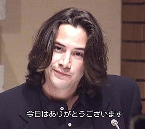 Keanu Reeves, A Man, Long Hair, Tumblr, Hair