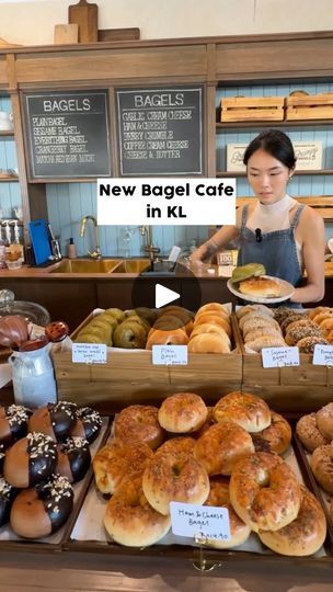 Asiago Bagel Topping, Brueggers Bagels Recipe, Asiago Bagel, Asiago Bagels, Bagel Cafe, Bagel Shop, Coffee Shop, Good Food, Cafe