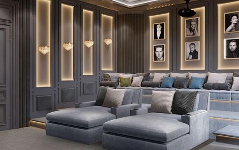 Media Room Seating & Furniture | Elite HTS Gallery Movie Theater Seating, Theatre Room Seating, Luxury Home Cinema Room, Luxurious Home Theater, Media Room Seating, Cinema Theater, Home Theater Room Design, Theater Seats, Theater Room Design