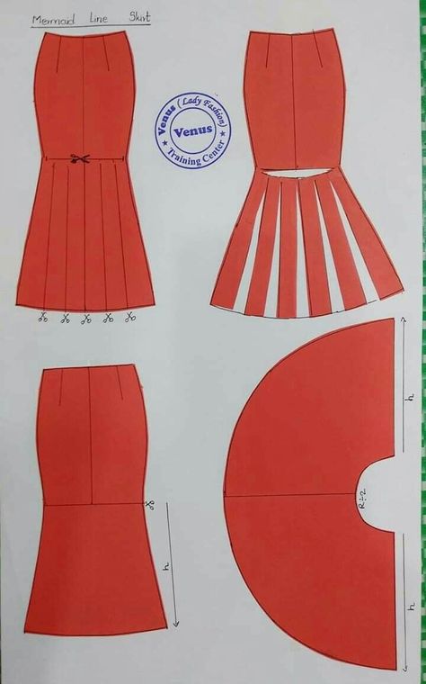 Pola Lengan Puff, Lengan Puff, Sewing Ruffles, Pola Rok, Tunic Sewing Patterns, Easy Dress Sewing Patterns, Fashion Design Patterns, Sewing Tutorials Clothes, Diy Clothes Design