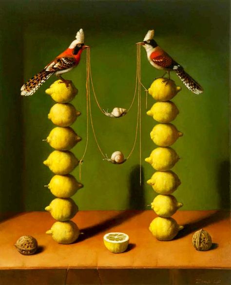 This lemon stand does an excellent job at balancing the image to both sides rather than too heavy one on side compared to the other. Symmetrical Balance, Balance Art, Elements And Principles, Magic Realism, Principles Of Art, Principles Of Design, Paint Types, Elements Of Design, Elements Of Art