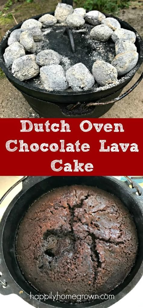 Dutch Oven Baking Recipes, Oven Desserts, Iron Meals, Oven Dinners, Dutch Oven Desserts, Dutch Oven Soup, Dutch Oven Camping Recipes, Camp Recipes, Dutch Oven Camping