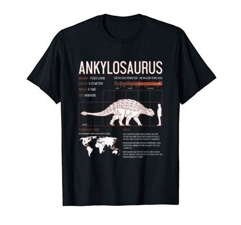 Ankylosaurus Dinosaur Facts Paleontologist Paleontology N... https://www.amazon.co.uk/dp/B07X9J58N7/ref=cm_sw_r_pi_dp_U_x_Skf2DbRTB8G36 Dinosaur Tshirt, Dinosaur Facts, Dinosaur Tee, Kids Science, Science Tshirts, Cool Tee Shirts, Dinosaur Gifts, Dinosaur Shirt, Kids Styles