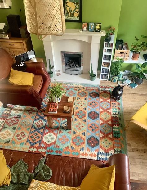 Boho home Cabin Style Living Room, Style Living Room, Cabin Style, Cozy Cabin, Inside Me, Boho Home, Kotatsu Table, Relaxation, House Interior