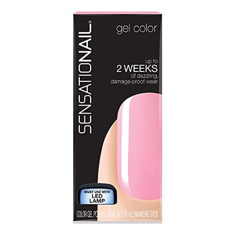 Sensationail Gel Polish, Gel Nail Polish Brands, Nail Polish Pink, Pink Gel, Nail Polish Brands, Gel Nail Colors, Nails Only, Gel Polish Colors, Pink Chiffon