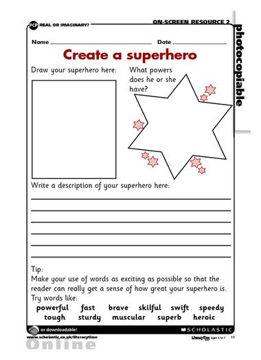 FREE printable activity sheet to draw and describe a superhero character, including descriptive adjectives Fact File Template, Hero Writing, Superhero Week, Descriptive Adjectives, Create A Superhero, Superhero School, Superhero Classroom Theme, Planning Sheet, Superhero Classroom