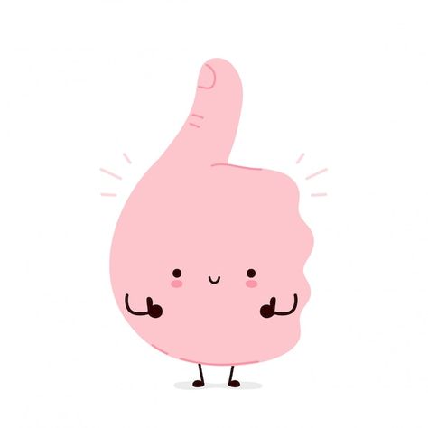 Cute funny thumbs up gesture. cartoon ch... | Premium Vector #Freepik #vector #mascot-character #mascot #chibi-character #comic-character Thumbs Up Illustration, Thumbs Up Cartoon, Cartoon Character Illustration, Cute Mascot, Character Comic, Character Mascot, Mascot Character, Header Banner, Good Humor