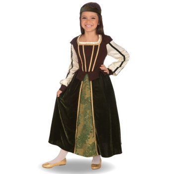 Maid Marian Costume, Girls Medieval Costume, Medieval Princess, Legend Of Zelda Costume, Halloween Forum, Princess Halloween Costume, Yellow Costume, Faux Suede Dress, Book Week Costume