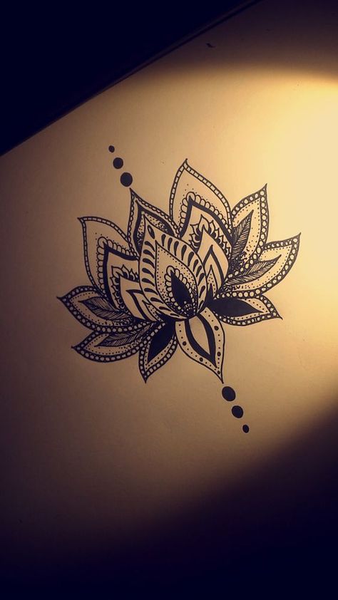 Linda Tato Mandala, Lotusblume Tattoo, Font Tato, Tato Tradisional, Tattoos Pinterest, Lotus Flower Tattoo Design, Vogel Tattoo, Lotus Flower Mandala, Lotus Tattoo Design