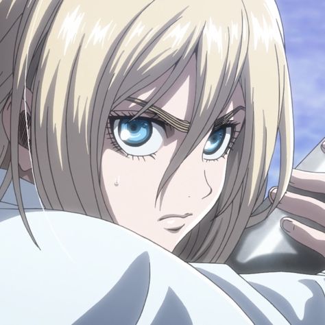 Attack On Titan Krista, Christa Lenz, Aot Anime, Historia Reiss, Aot Characters, Attack On Titan Art, Anime Profile, Attack On Titan Anime, Cute Anime Couples