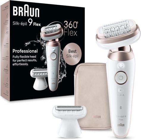 Braun Silk-épil 9 Epilator SES9-030 3D Braun Silk Epil 9, Braun Epilator, Easy Hair Removal, Easy Hair, Epilator, Body Skin Care Routine, Fashion Toys, Body Skin, Dental Care