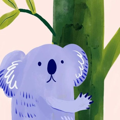 Carla Ellis Illustration on Instagram: "03. PAW 🐾 had to paint a koala because they’re one of my faves 🐨 #peachtober24 #peachtober24paw" Koala Painting, Koala Illustration, Koala Art, Koala, Art Reference, Projects To Try, Paint, On Instagram, Instagram