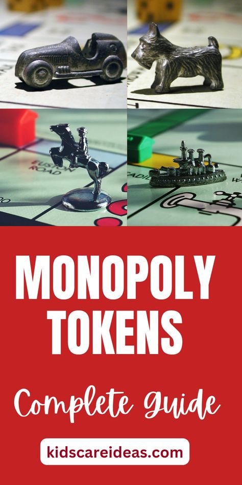 Complete Guide to Monopoly Tokens Monopoly Pieces Crafts, Make Your Own Monopoly, Monopoly Crafts, Spongebob Squarepants Meme, Monopoly Pieces, Monopoly Money, Old Board Games, Monopoly Board, Monopoly Game