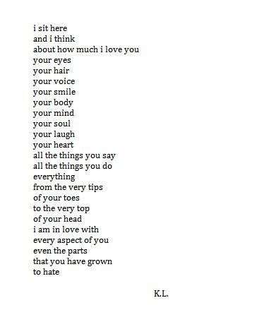 i am in love with every aspect of you..Green eyes..The Biggest smile..Your heart beating against mine ..Your humor..Your serious tone.. Your surprises..your big words and love of long socks .. i love how you are musically talented and opinionated and giving..even your fancy for the stock market..i love your passion for food..wine and adventure & for your children and quiet moments where words are completely unnecessary..and how you make me melt every time our eyes touch..thank you for finding me Why I Love You, A Poem, Romantic Love Quotes, Romantic Love, Quotes For Him, Poetry Quotes, Love Poems, Cute Quotes, The Words
