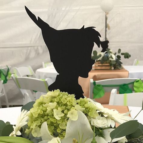 Peter Pan Centerpieces, Neverland Centerpiece Ideas, Peter Pan Centerpiece Ideas, Peter Pan Shower Ideas, Peter Pan Table Centerpieces, Peter Pan Themed Party, Peter Pan Decorations Diy, Peter Pan Party, Baby Shower Centerpieces