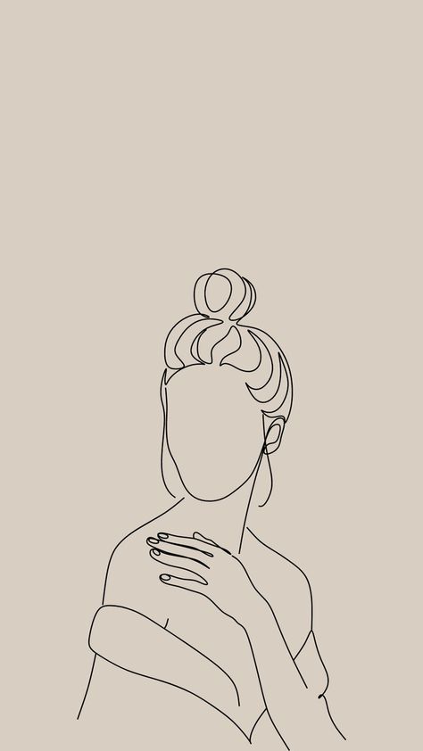 Feminine single line drawing, phone wallpaper, phone background Feminine Phone Wallpaper, Drawing Phone Wallpaper, Line Wallpaper, Single Line Drawing, Lines Wallpaper, Single Line, Phone Background, Wallpaper Phone, Phone Backgrounds