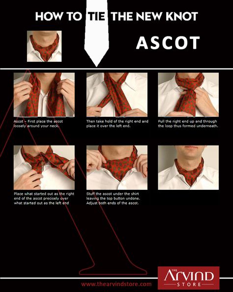 #TieKnots #Ascot #TheArvindStore #TAS #MensFashion The Right Stuff, Tie Knots, Movie Posters, Film Posters