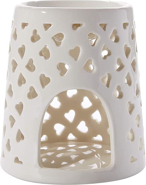 Air Dry Clay Wax Melter, Bedroom Decor Romantic, Ceramic Oil Burner, Essential Oil Burner, Tart Warmer, Balcony Patio, Oil Warmer, Tealight Candle Holder, Room Balcony