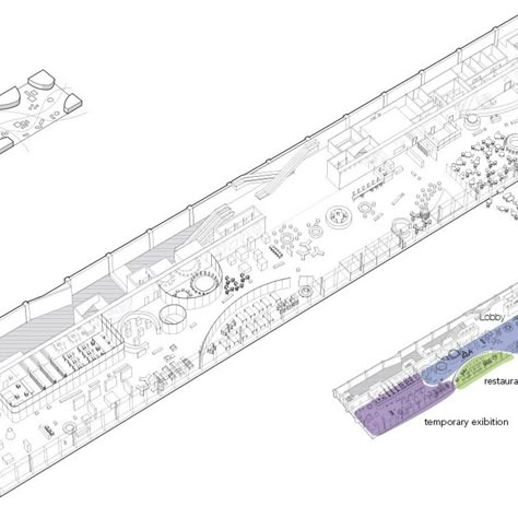 Helsinki Central Library Entry by AAKAA & MARS Architectes Library Floor Plan, Helsinki Central Library, Axonometric View, Library Plan, Human Dimension, Architecture Program, Urban Design Plan, Library Architecture, Exterior Rendering