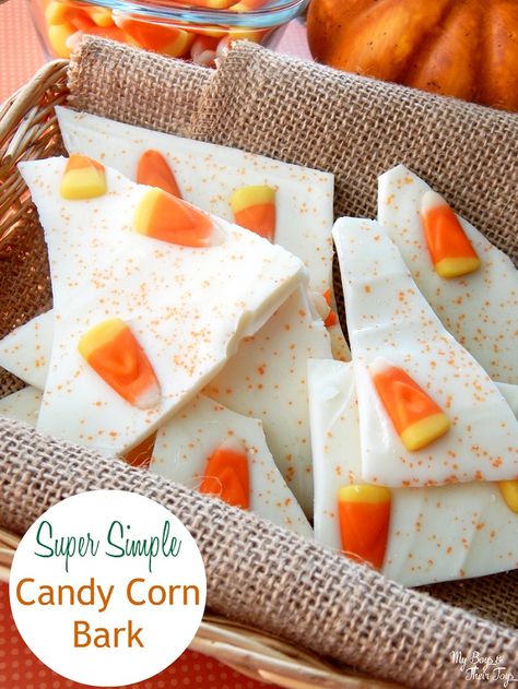 Every season brings its own scents and flavors. Fall is known for pumpkin everything and delicious apple desserts. Today I'm sharing an simple candy corn... Candy Corn Bark, Bark Idea, Healthy Apple Desserts, Autumn Desserts, Themed Recipes, Easy Candy, Pumpkin Everything, Holiday Side, Fall Stuff