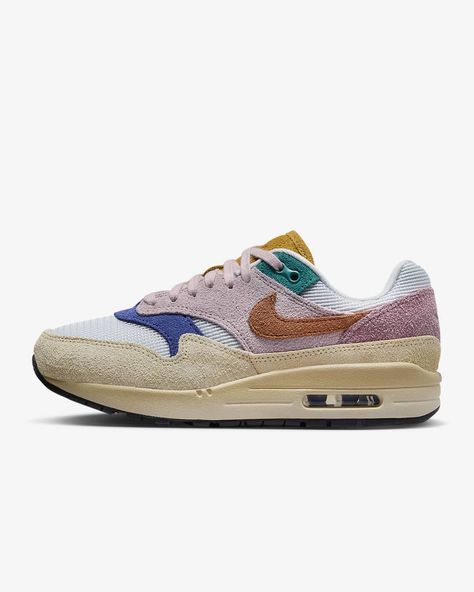 Nike Air Max 1 '87 Premium Women's Shoes. Nike.com Nike Air Max 87, Leader Of The Pack, Orange Style, French Architecture, Nike Air Max 1, Run Disney, Walk This Way, Nike Just Do It, Fast Paced