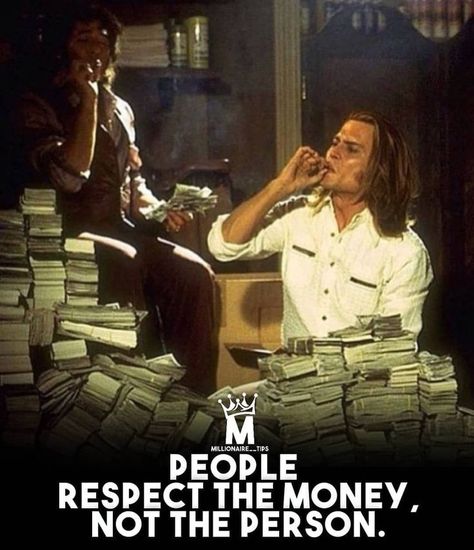 People respect the money, not who you are... Click and follow... #make money online #Affiliate marketing #work from home # shopify #amazon fba #Grant Cardone #John Crestani #e-commerce marketing Ghost Quote, Pablo Emilio Escobar, Friendship Wallpaper, Off Page Seo, Money Mindset Quotes, Bad Boy Quotes, Amazon Seo, Google Website, Gangster Quotes