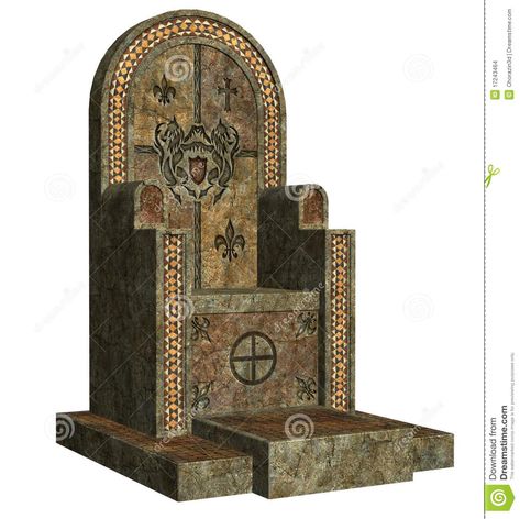 Old Throne 14/11/14 Throne Illustration, Stone Throne, Fantasy Stone, Tudor Decor, The Emperor Tarot, Egyptian Furniture, King On Throne, Fancy Chair, Medieval Furniture