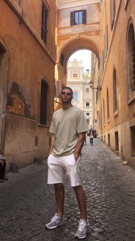 5 Best & Aesthetic Europe Travel Outfits Ideas Europe Style Outfits Men, Minimalism Outfit Men Summer, European Summer Fashion Men, Men’s European Style, European Men Aesthetic, Italy Mens Fashion Summer, Men’s European Fashion Summer, Mens Italy Vacation Outfits, Men’s Vacation Outfit