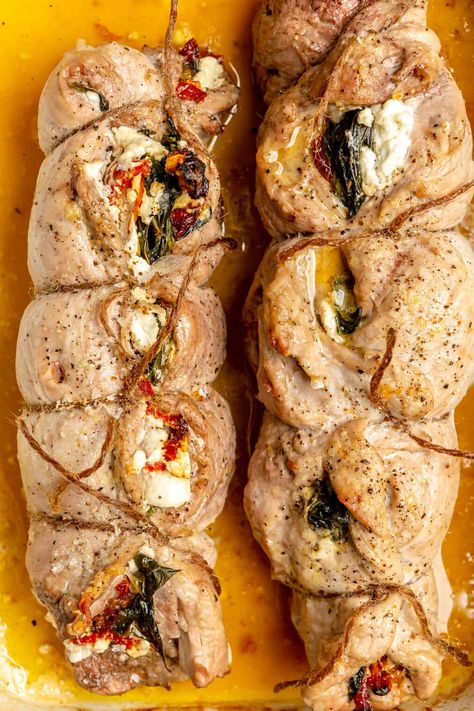 Pork Tenderloin Goat Cheese, Stuffed Pork Tenderloin Goat Cheese, Stuffed Pork Tenderloin Recipes In Oven, Stuffed Pork Tenderloin Recipes, Cheese Stuffed Pork Tenderloin, Tender Pork Tenderloin, Grilled Pork Tenderloin Recipes, Pork Tenderloin Oven, Cheese Roll Recipe