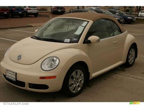 2009 New Beetle 2.5 Convertible - Harvest Moon Beige / Cream photo #23 Cream Bug Car, Cream Beetle Car, Cream Vw Beetle, Cream Volkswagen Beetle, Cream Vw Beetle Convertible, Volkswagen Beetle Convertible Aesthetic, Beige Volkswagen Beetle, Beetle Car Volkswagen, Convertible Beetle