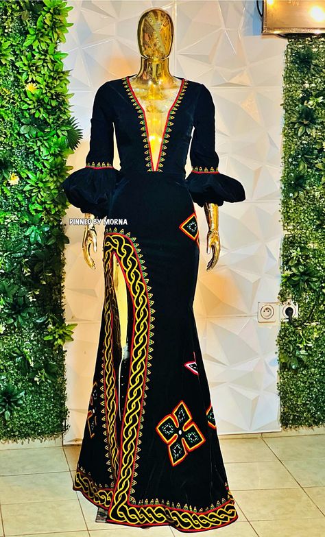 Bamenda Traditional Dress, Cameroon Dress, Toghu Cameroon, Cameroon Wedding, African Print Wedding Dress, African Fabric Dress, Traditional Dresses Designs, Head Scarf Styles, African Fashion Traditional