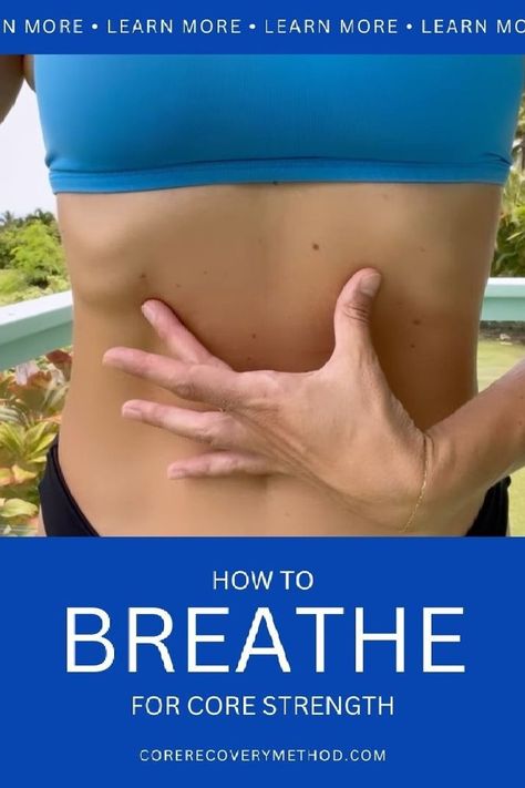 Lower Belly Pooch, How To Breathe, Core Strength Training, Spine Pain, Pelvic Organ Prolapse, Belly Breathing, Pelvic Floor Dysfunction, Core Strengthening Exercises, Belly Pooch