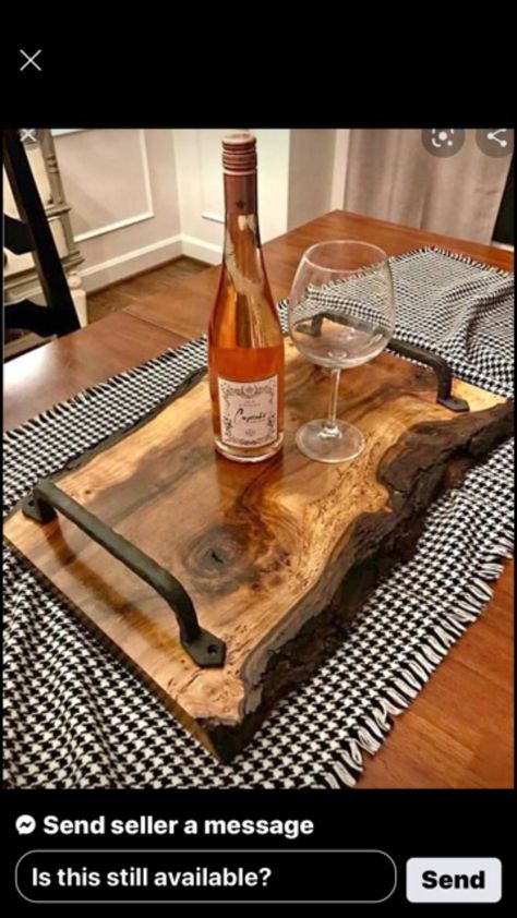 Wood Trellis, Live Edge Furniture, Diy Wooden Projects, Wood Shop Projects, Wood Projects Diy, Wood Working Gifts, Patio Diy, Live Edge Wood, Wooden Projects