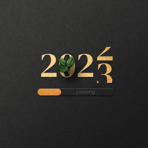 New Year Card Design Ideas, New Year Card 2024, Happy New Year Design Graphics Creative, Happy New Year 2023 Poster, New Year Poster Design Ideas, New Year Design Graphic, 2024 New Year, New Years Illustration, New Year Loading